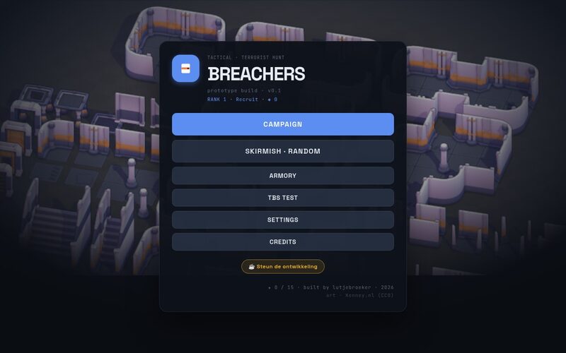 Breachers — Tactische arcade-shooter, puur voor de lol.